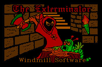 The Exterminator canonical CGA colors