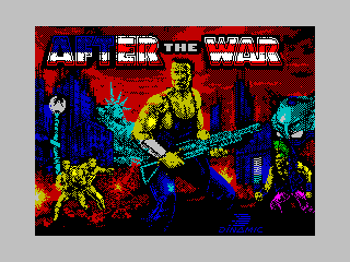 After the War for ZX Spectrum - Loading Screen
