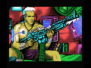 A.M.C.: Astro Marine Corps MSX loading screen