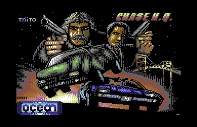 Chase H.Q. Commodore 64 Loading Screen