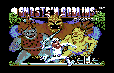 Ghosts 'N Goblins Commodore 64 Loading Screen