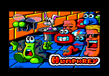 Humphrey Amstrad CPC loading screen