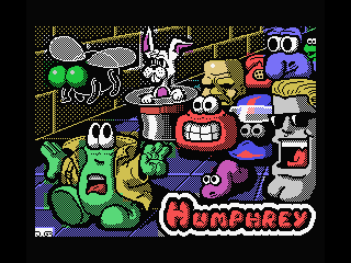 Humphrey MSX loading screen