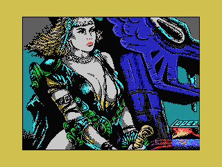 Hundra MSX loading screen