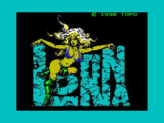 Lorna ZX Spectrum loading screen