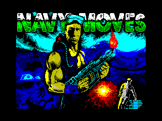 Navy Moves ZX Spectrum loading screen