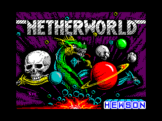Netherworld ZX Spectrum loading screen