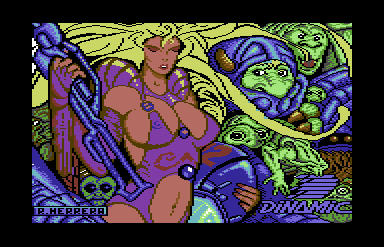 Phantis Commodore 64 Loading Screen