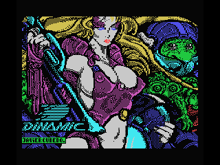 Phantis MSX loading screen