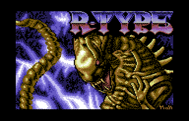 R-Type Commodore 64 Loading Screen