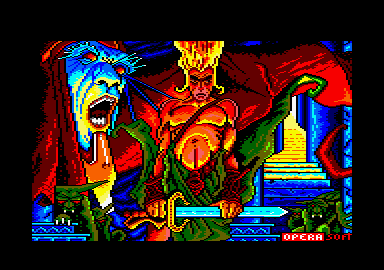 Sirwood Amstrad CPC loading screen