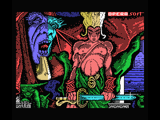 Sirwood MSX loading screen