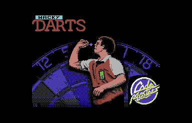 Wacky Darts Commodore 64 Loading Screen