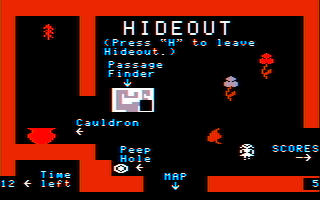 Visiting the hideout