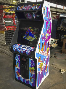 Crystal Castles arcade cabinet