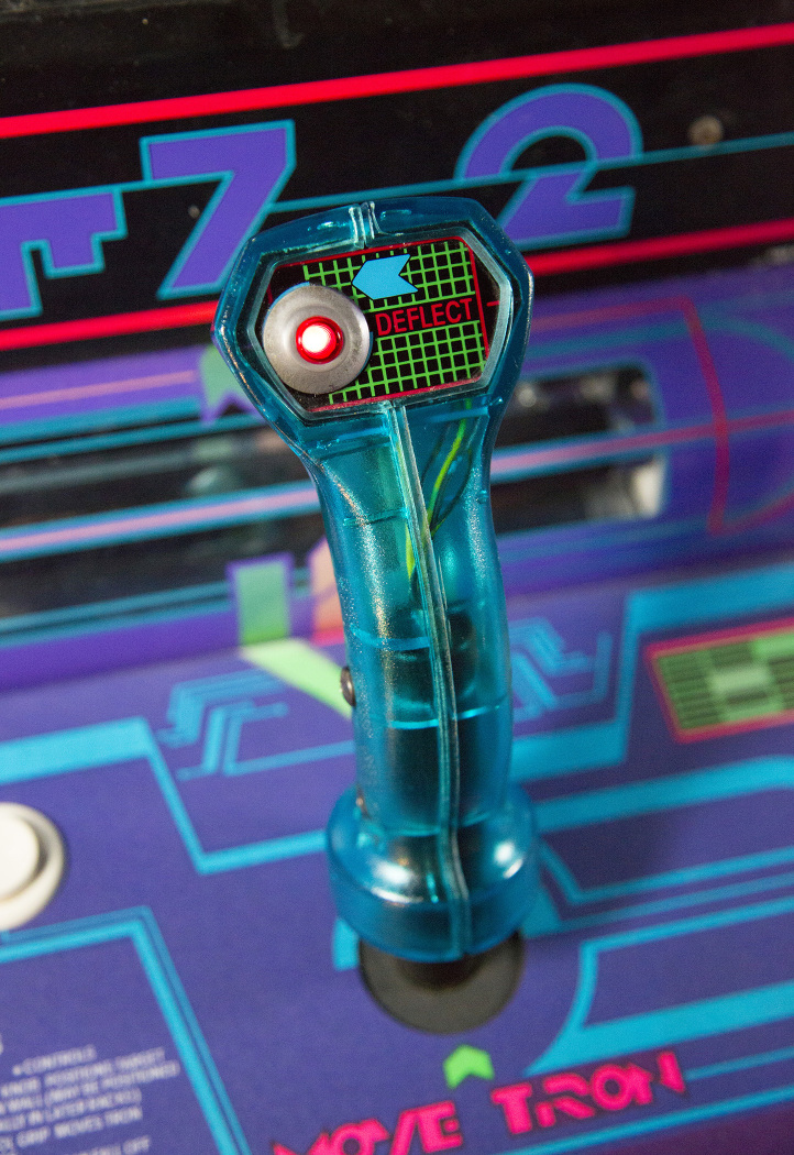 Discs of TRON environmental arcade cabinet - Joystick