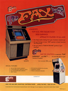 Fax arcade flyer