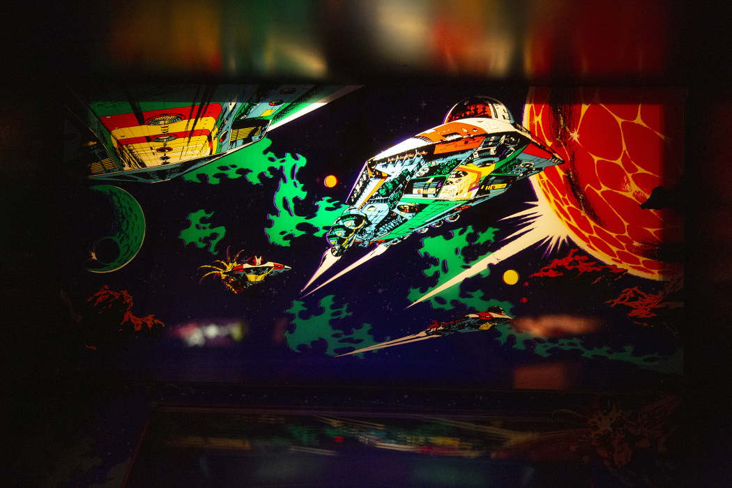 Galaxy Wars arcade cabinet