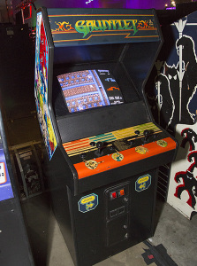 Gauntlet 2-player arcade cabinet