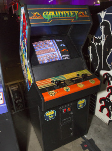 Gauntlet 2-player arcade cabinet
