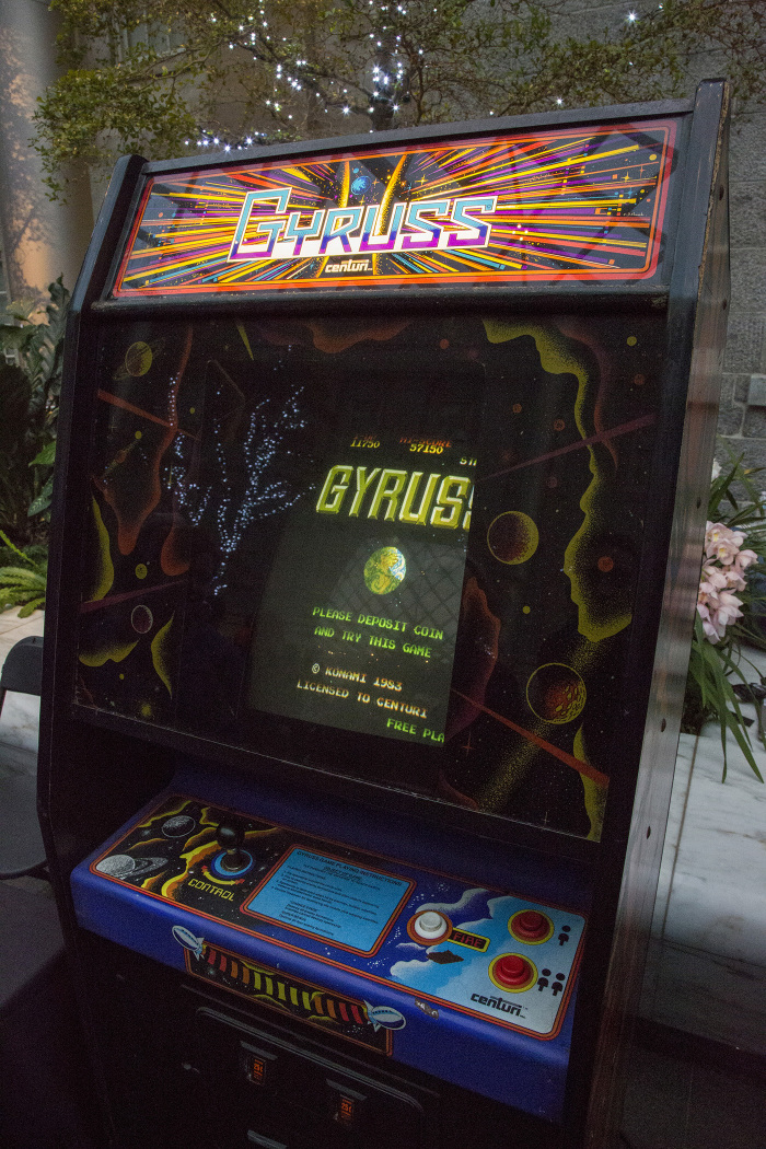 Gyruss arcade cabinet