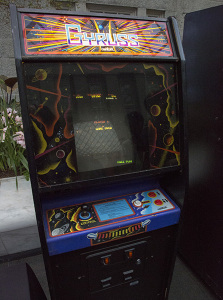 Gyruss arcade cabinet