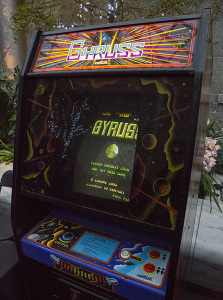 Gyruss arcade cabinet