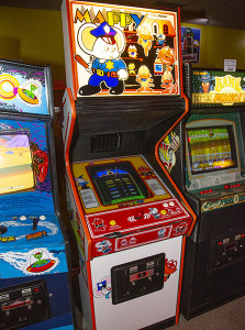 Mappy arcade cabinet