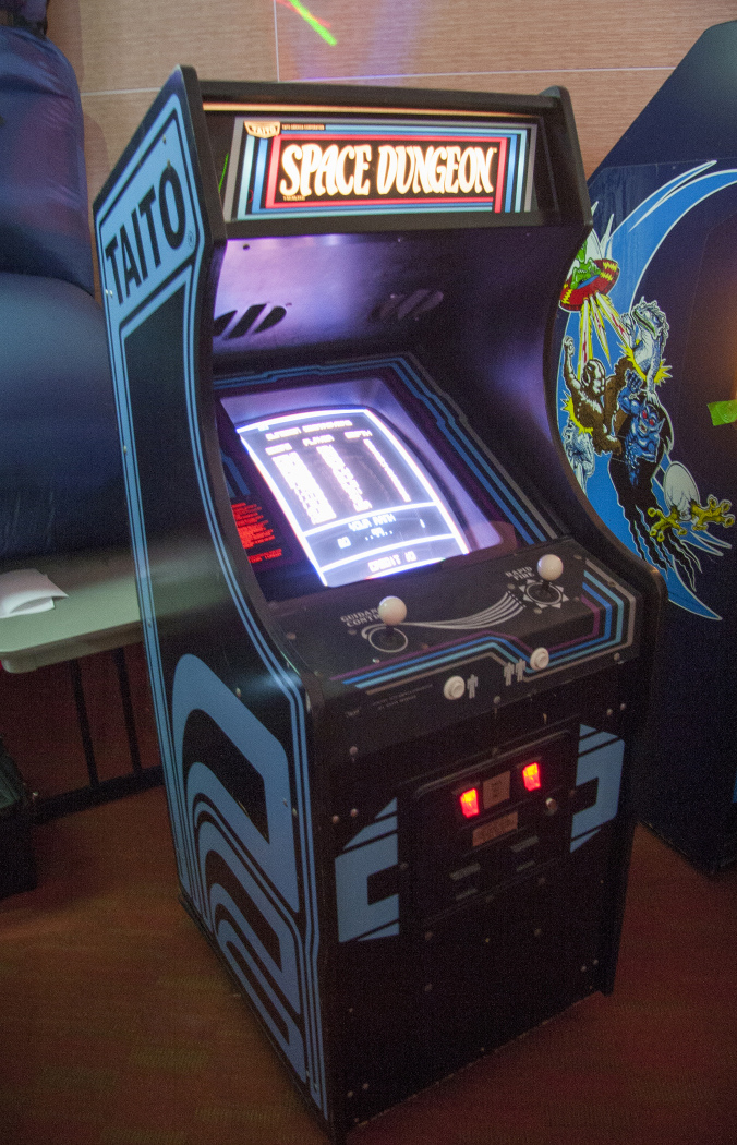 Space Dungeon arcade cabinet