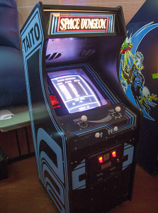 Space Dungeon arcade cabinet