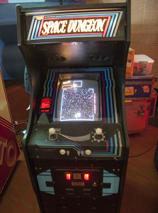 Space Dungeon arcade cabinet