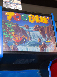 Toobin' arcade cabinet