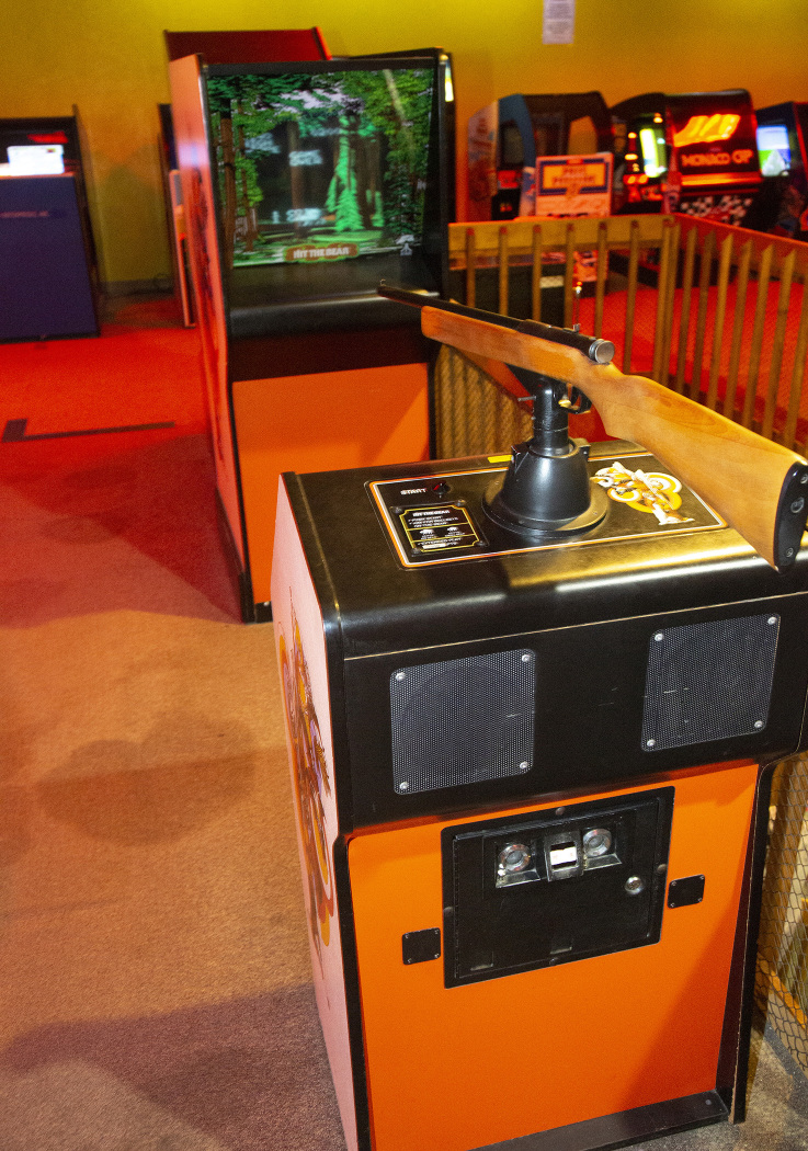 Triple Hunt arcade cabinet