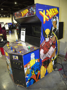 X-Men 6-player arcade cabinet