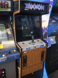 Zaxxon arcade cabinet