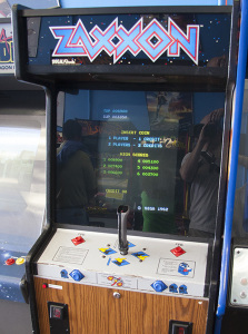 Zaxxon arcade cabinet